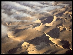Chmury, Namibia, Pustynia